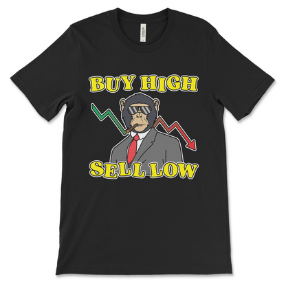 Funny crypto meme shirt featuring a joke about cryptocurrency, Bitcoin, and crypto bros. The perfect shirt for stock traders, investors and crypto trading apes.
