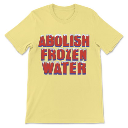 Abolish Frozen Water anti-ICE political shirt