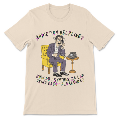 sarcastic and ironic drug tshirt referencing LSD