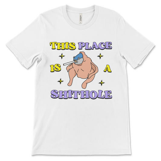Anti America shirt with offensive slogan and dark humor theme. Designed for fans of politically incorrect graphic tees.