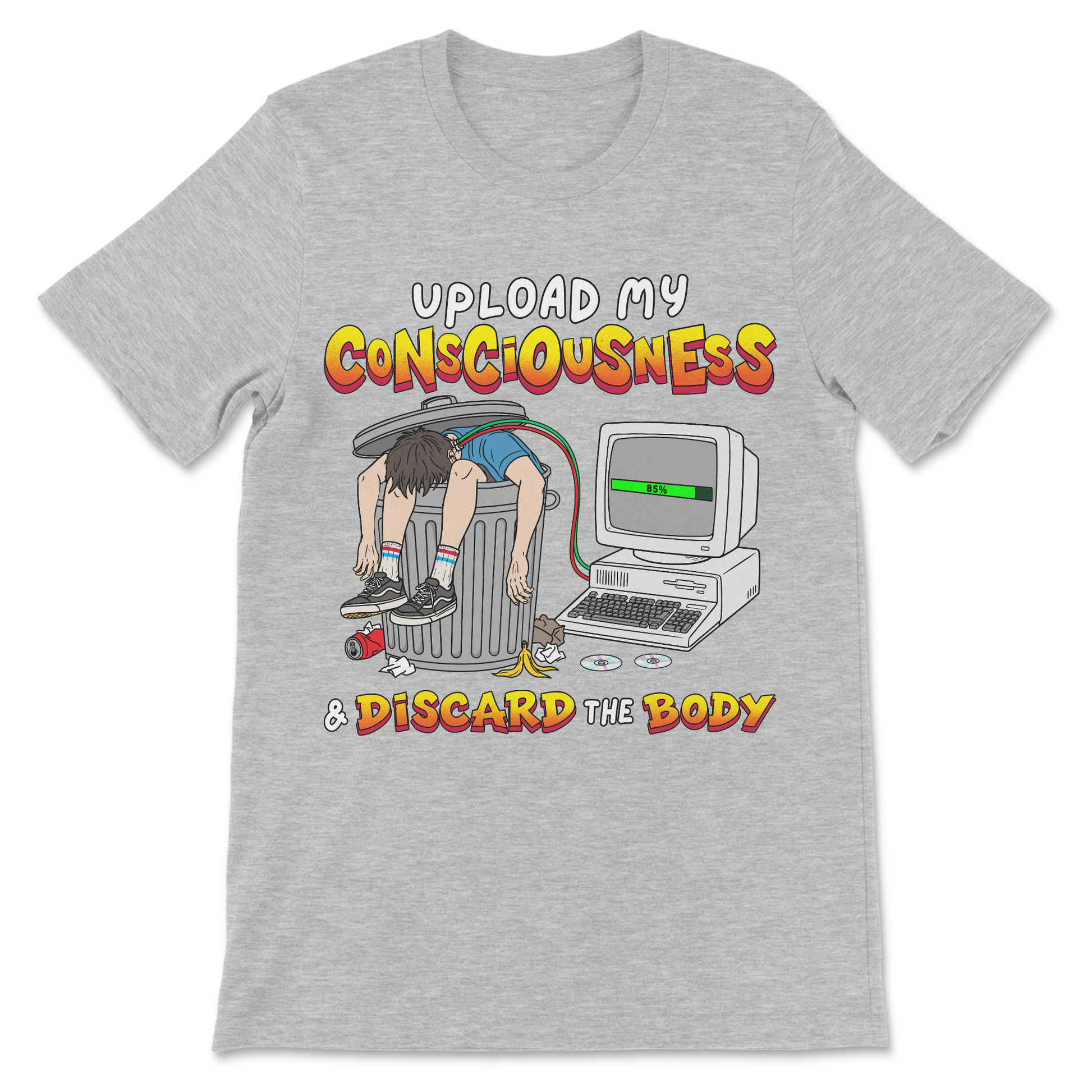 funny dystopian future science fiction shirt