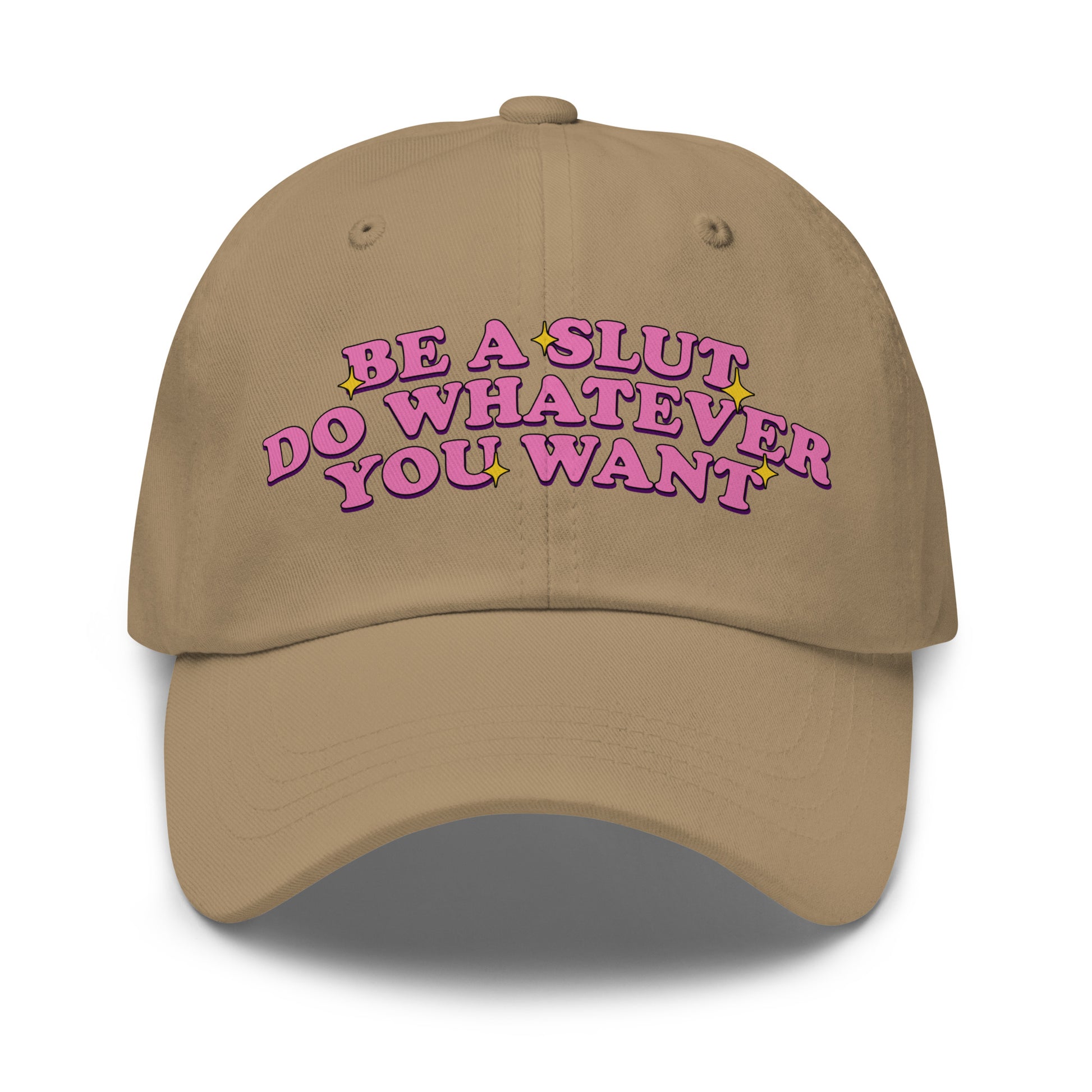 funny dad hat for women, be a slut