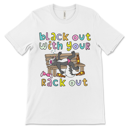 Funny women’s drinking shirt with a dirty slogan – great as an inappropriate girls’ trip tee or gag gift for women.