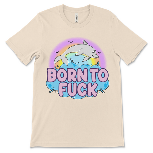 Offensive NSFW shirt with explicit adult humor and a vulgar slogan. Perfect for fans of dirty graphic tees and inappropriate meme shirts.
