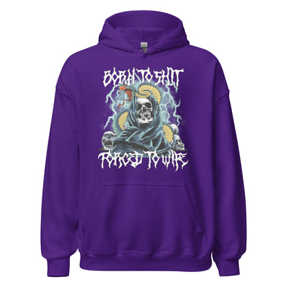 funny offensive hoodie for adults with crude humor and inappropriate meme slogan
