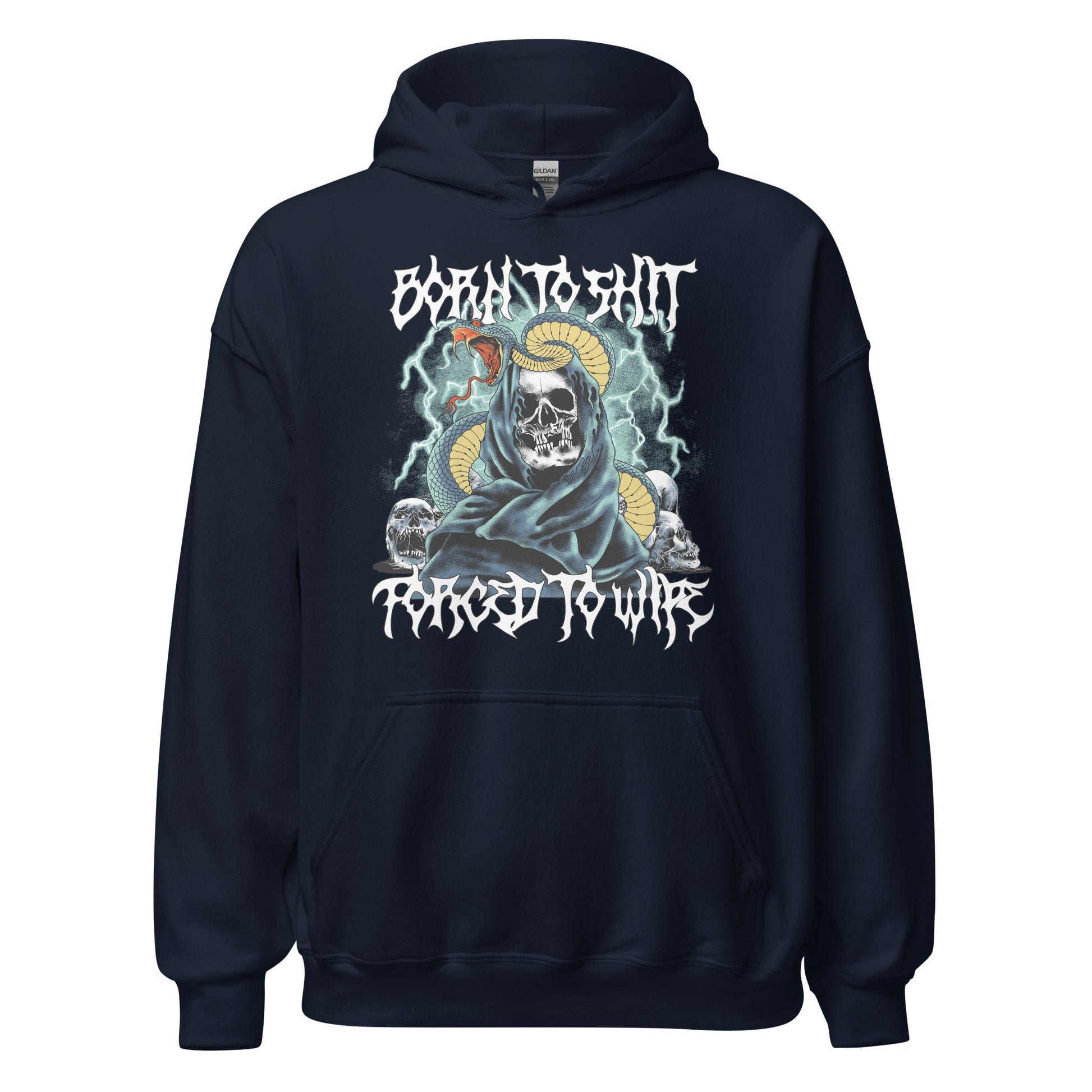 dark humor hoodie featuring rude quote for fans of unhinged graphic apparel
