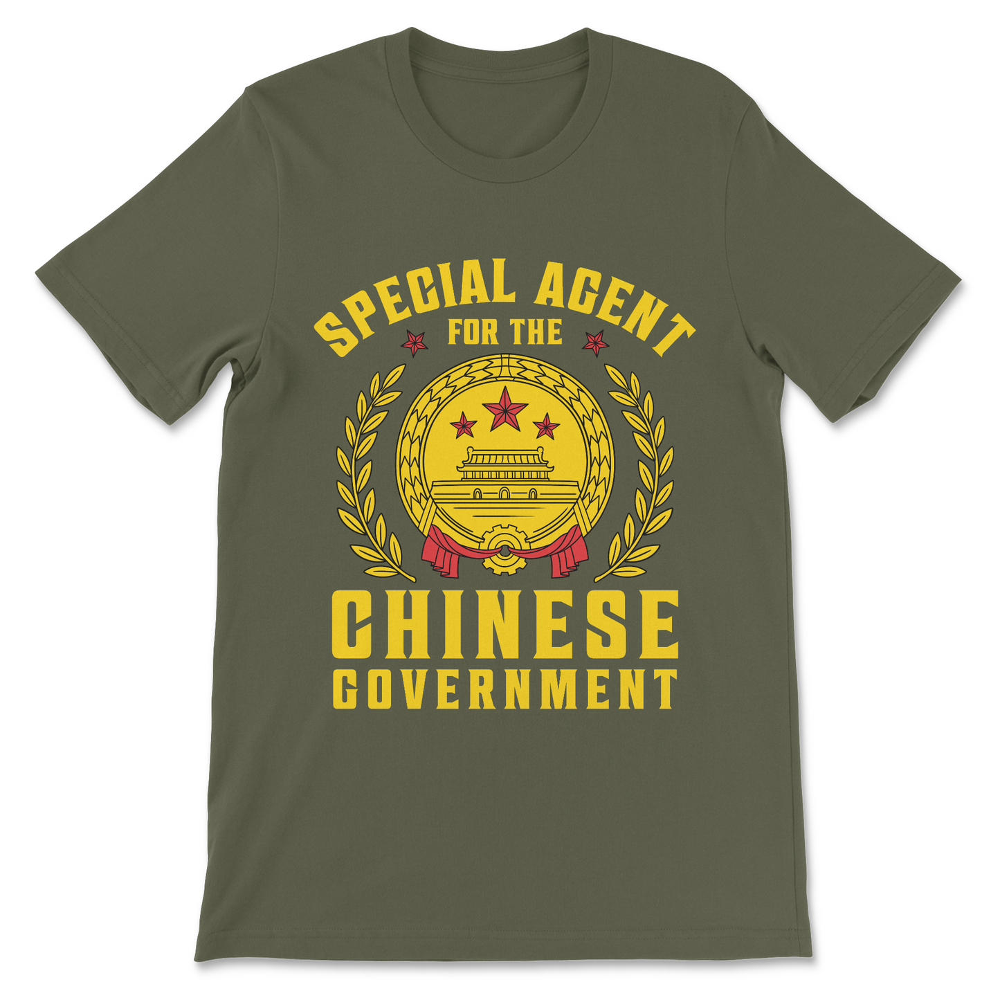 Funny conspiracy satire t-shirt for political humor fans

