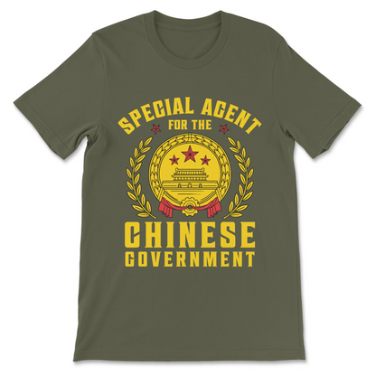 Funny conspiracy satire t-shirt for political humor fans
