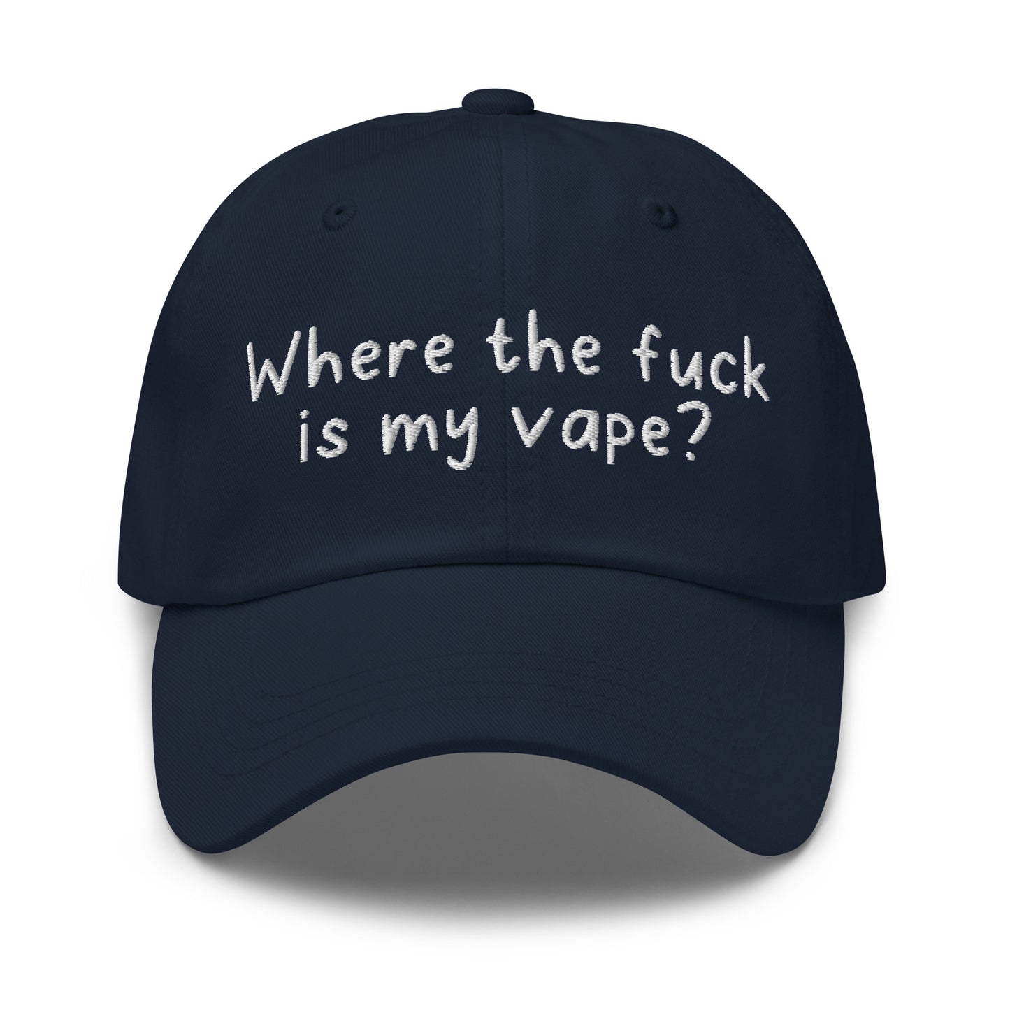 funny vape dad hat embroidered slogan cap

