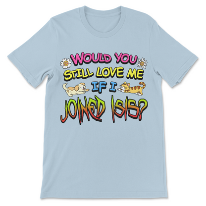 funny ironic shirt with dark humor and controversial joke. 