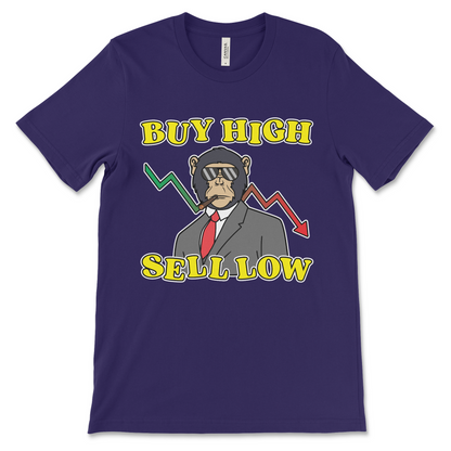 Funny crypto meme shirt featuring a joke about cryptocurrency, Bitcoin, and crypto bros. The perfect shirt for stock traders, investors and crypto trading apes.