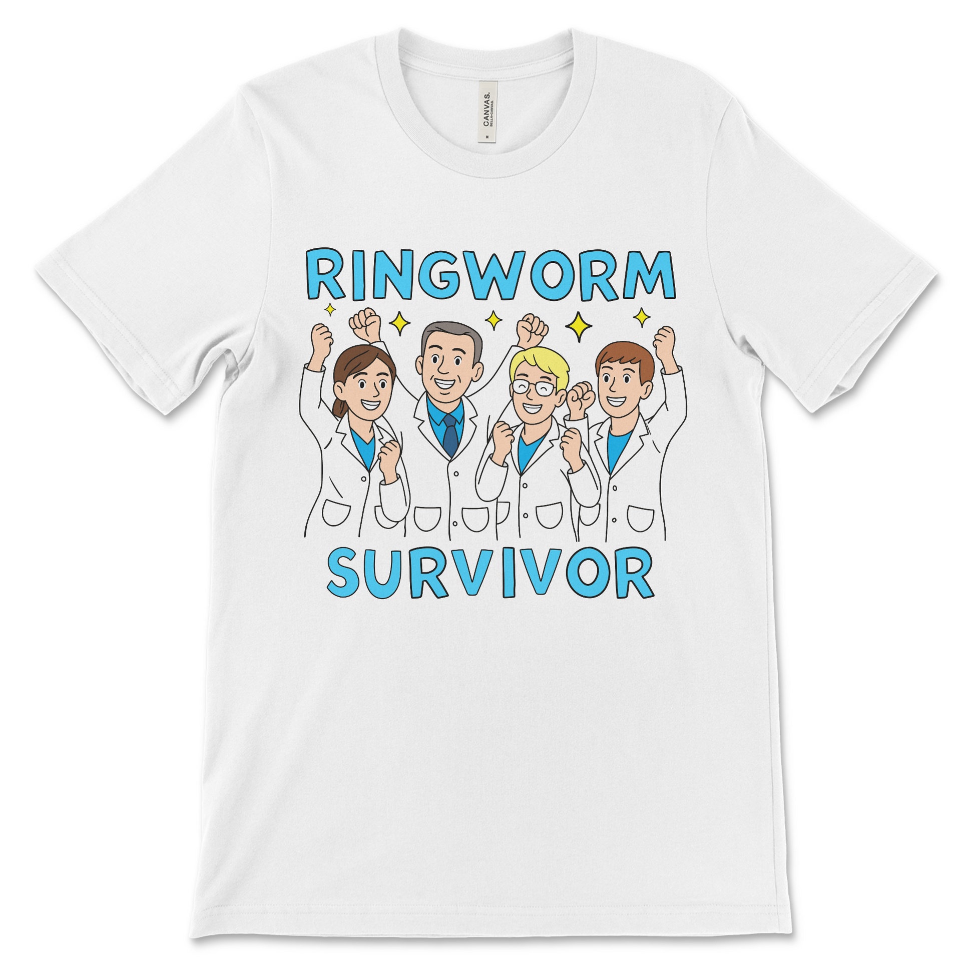 Cursed meme t-shirt featuring gross-out comedy slogan