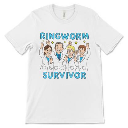 Cursed meme t-shirt featuring gross-out comedy slogan