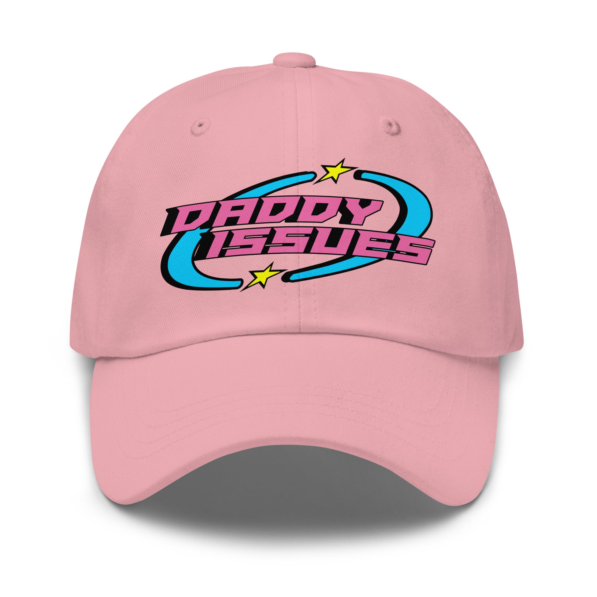 Adjustable baseball cap with Daddy Issues text
