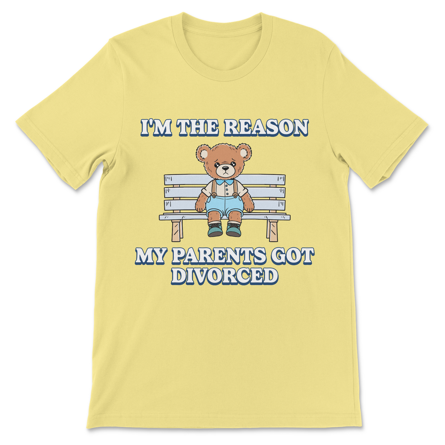 I'm the reason my parents got divorced funny meme shirt
