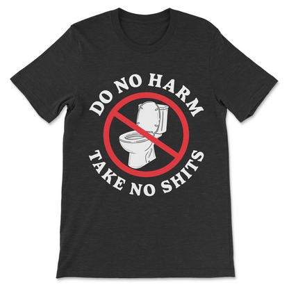 funny nonsense bathroom humor shirt with a toilet 