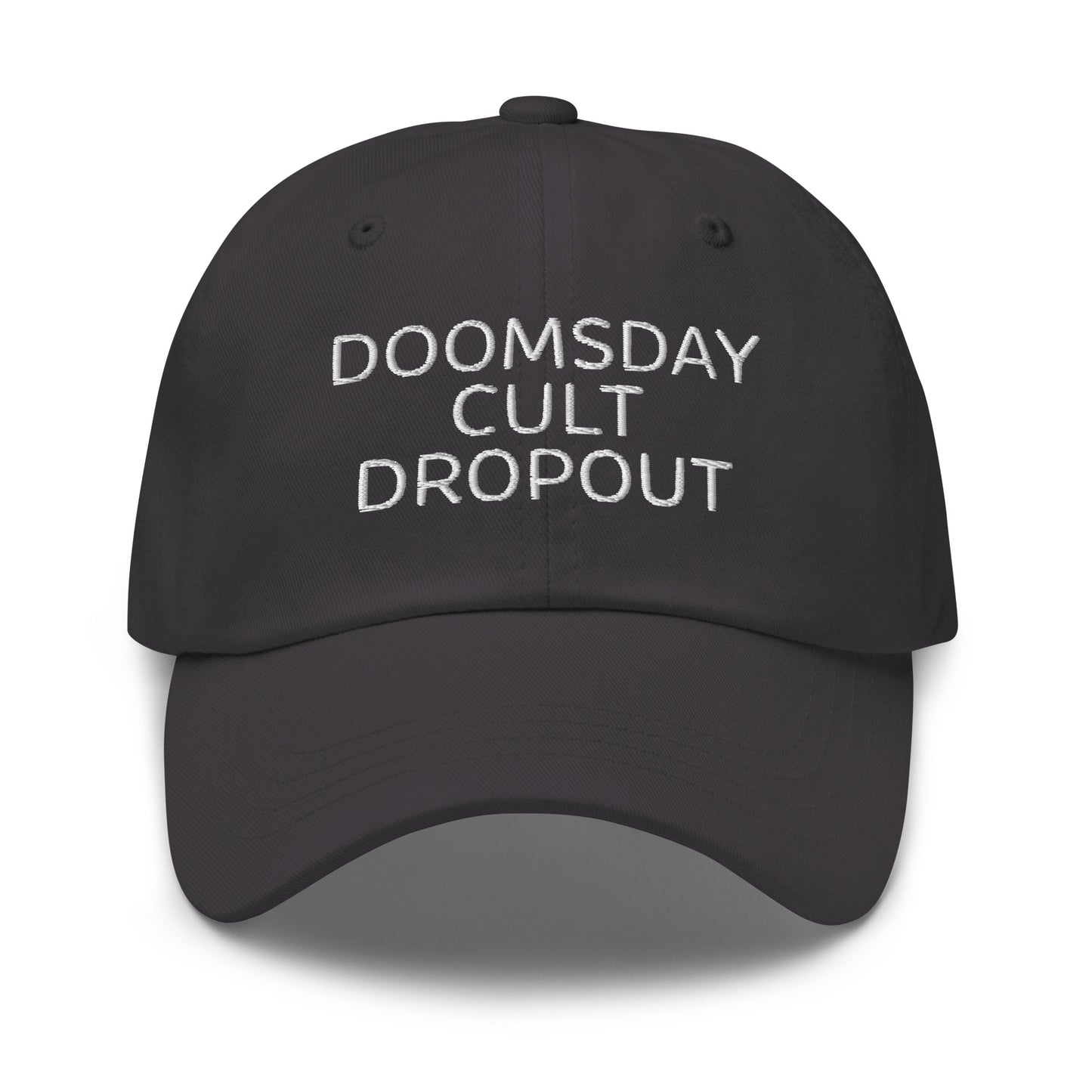 funny cult member dad hat 