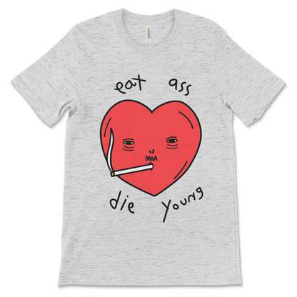 Eat ass shirt for adults with inappropriate humor
