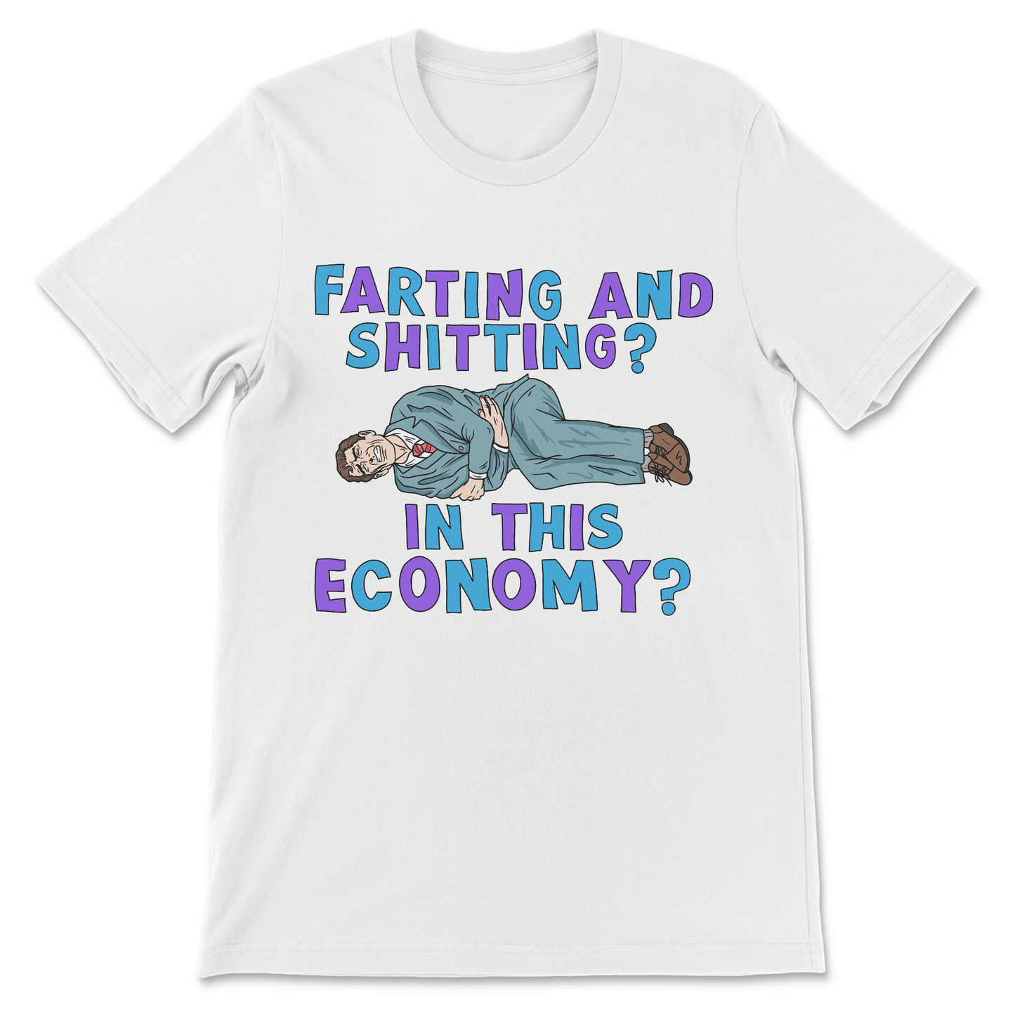 absurd humor meme shirt farting and shitting joke
