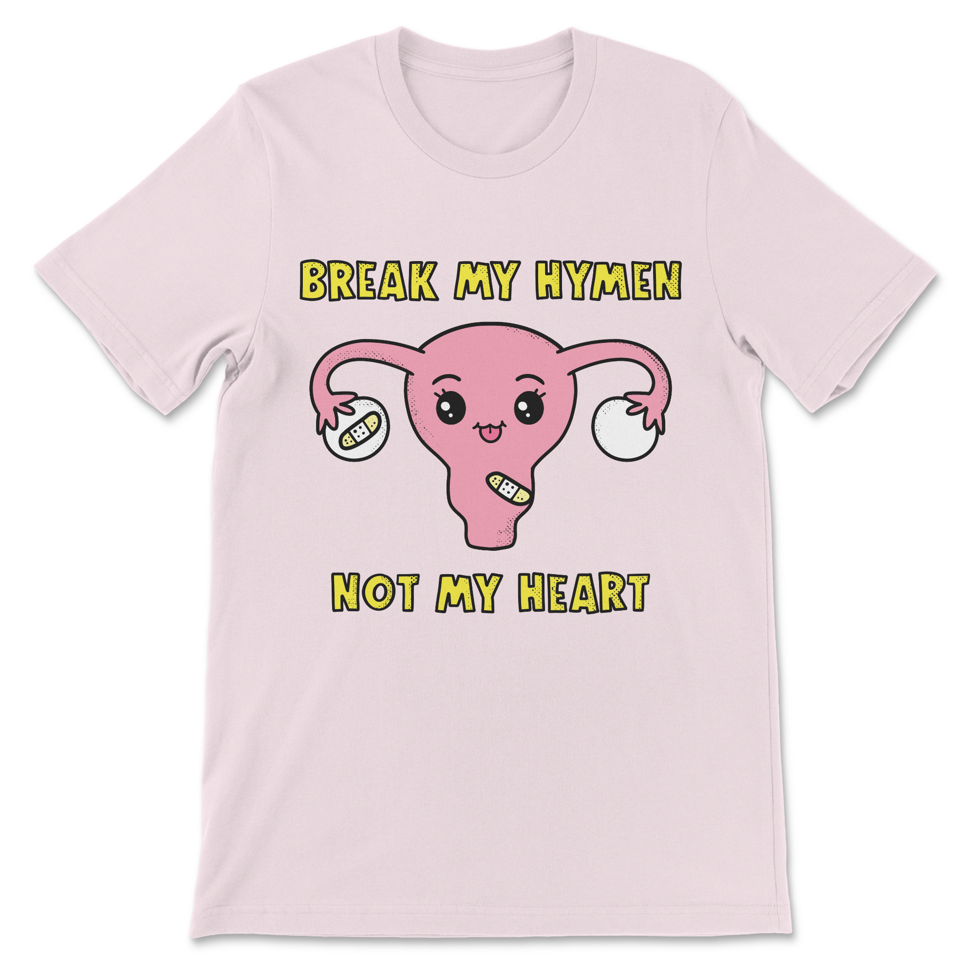 break my hymen not my heart shirt with funny dating slogan
