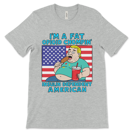 offensive meme shirt with controversial political humor about the USA