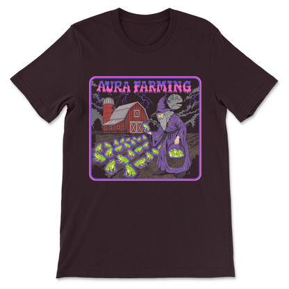 Funny Aura Farming wizard shirt

