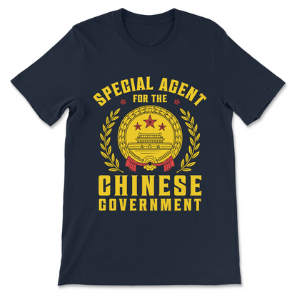Political humor shirt about china
