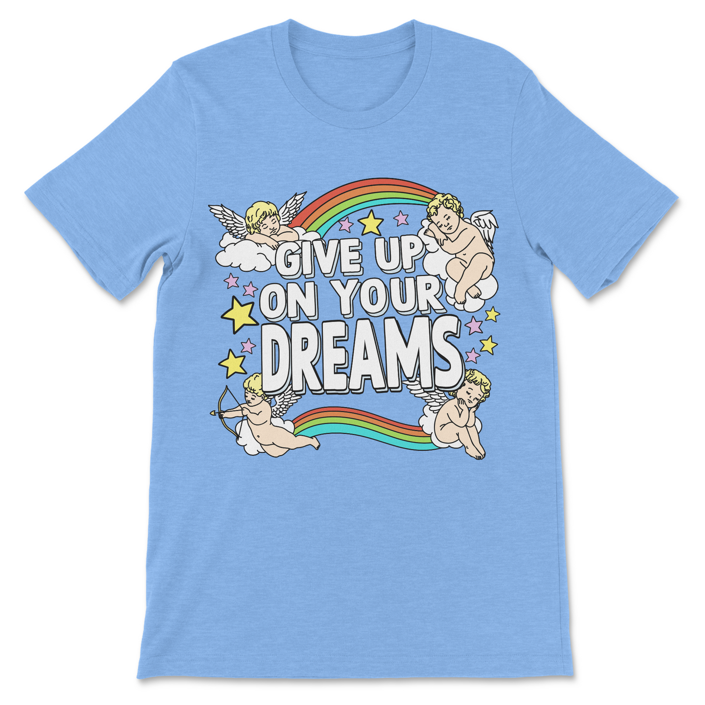 give up on your dreams meme shirt funny graphic tee
