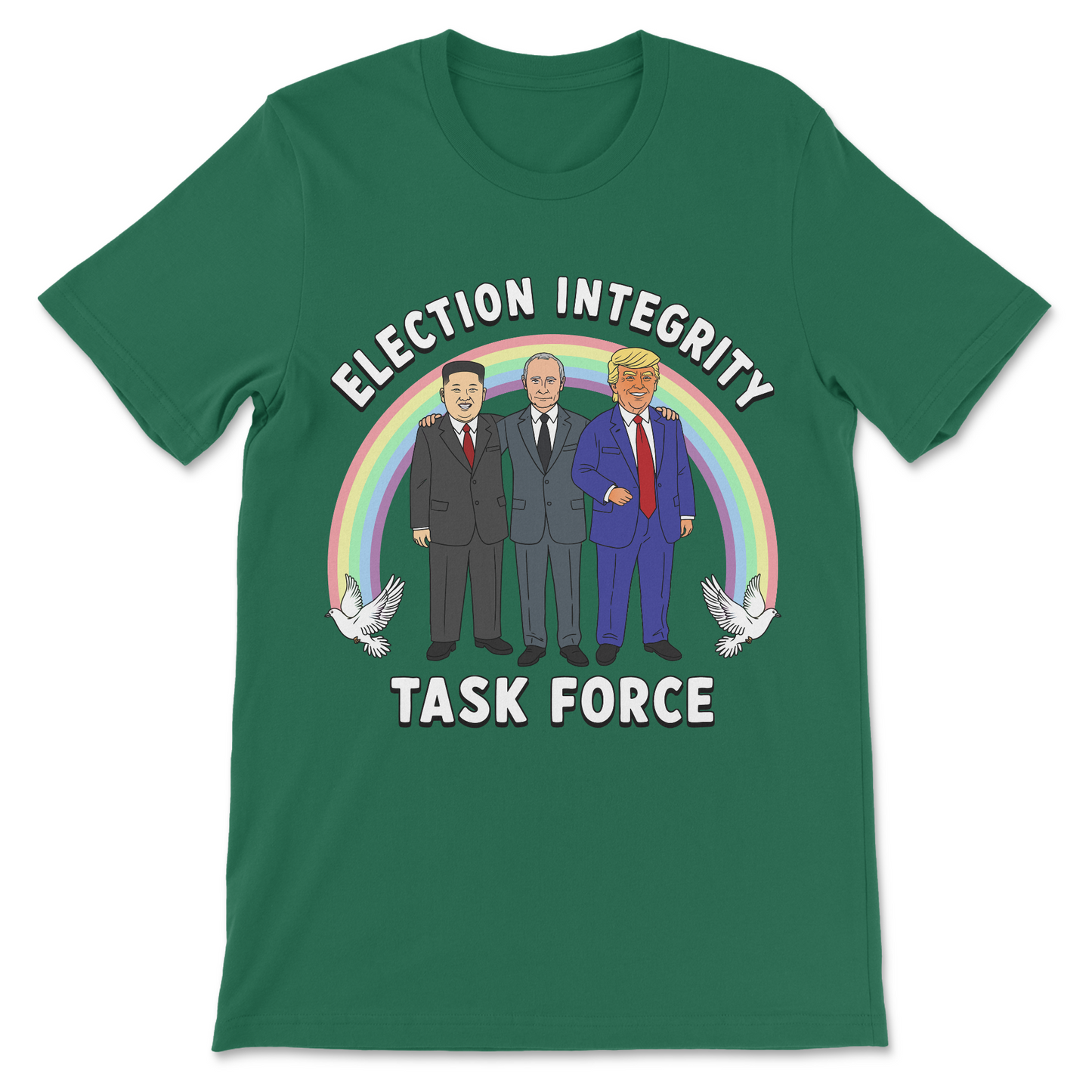 funny anti trump shirt about dictators, voting and elections.