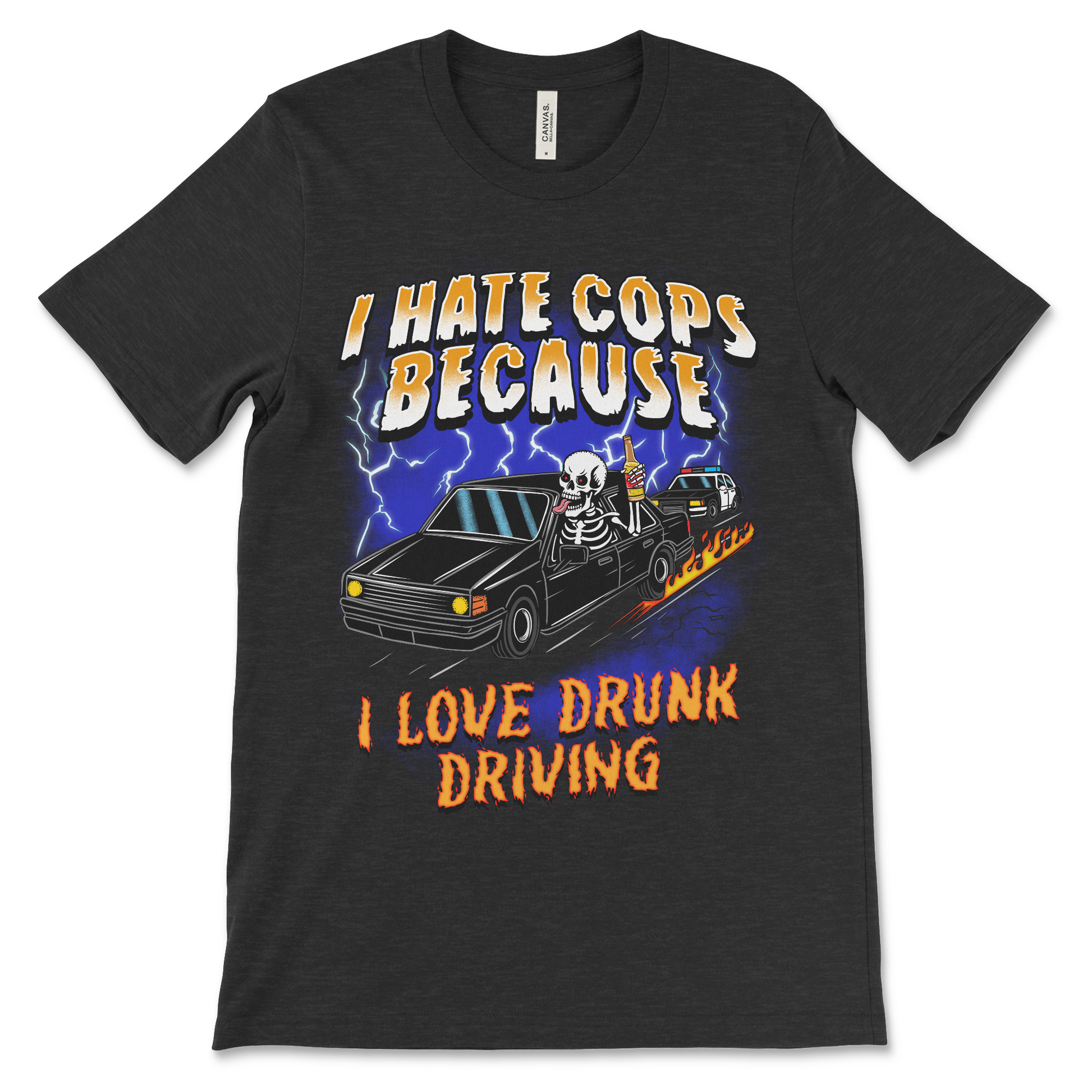 funny drunk driving meme shirt with dark humor design
