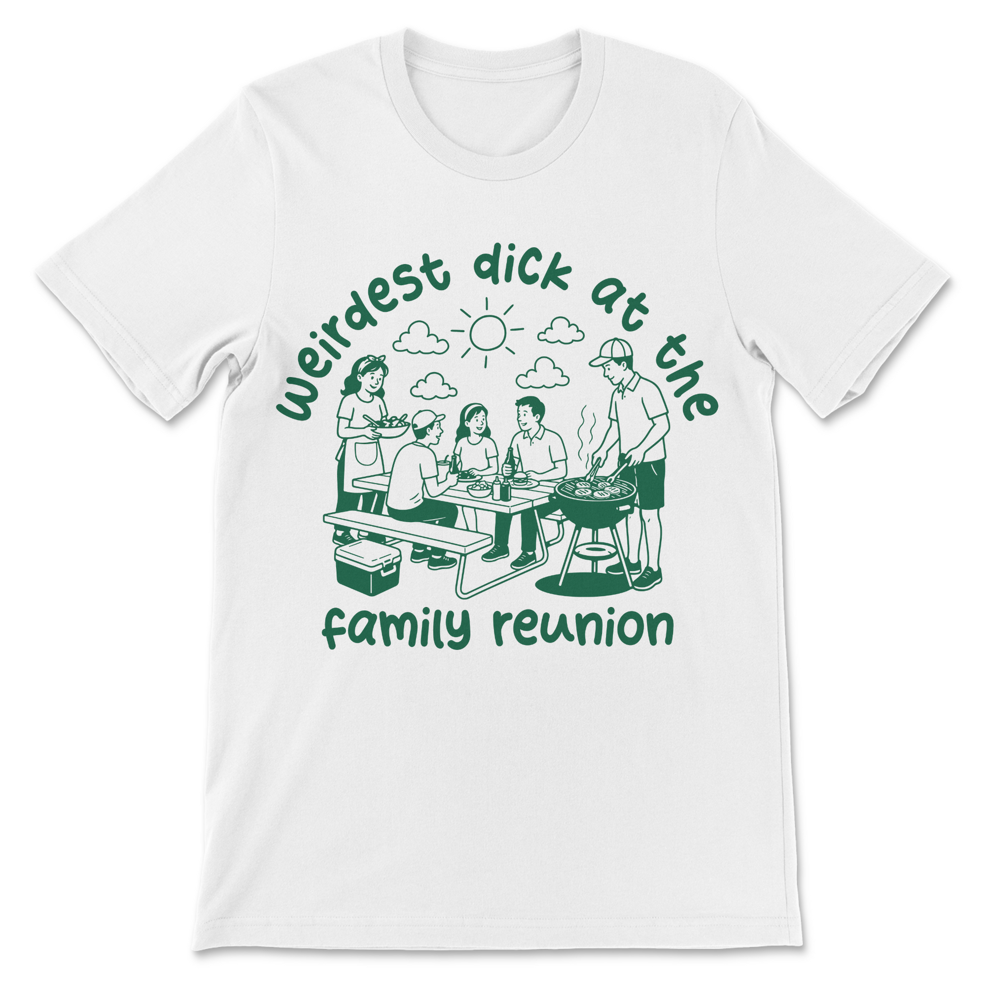 funny inappropriate family reunion shirt meme graphic tee
