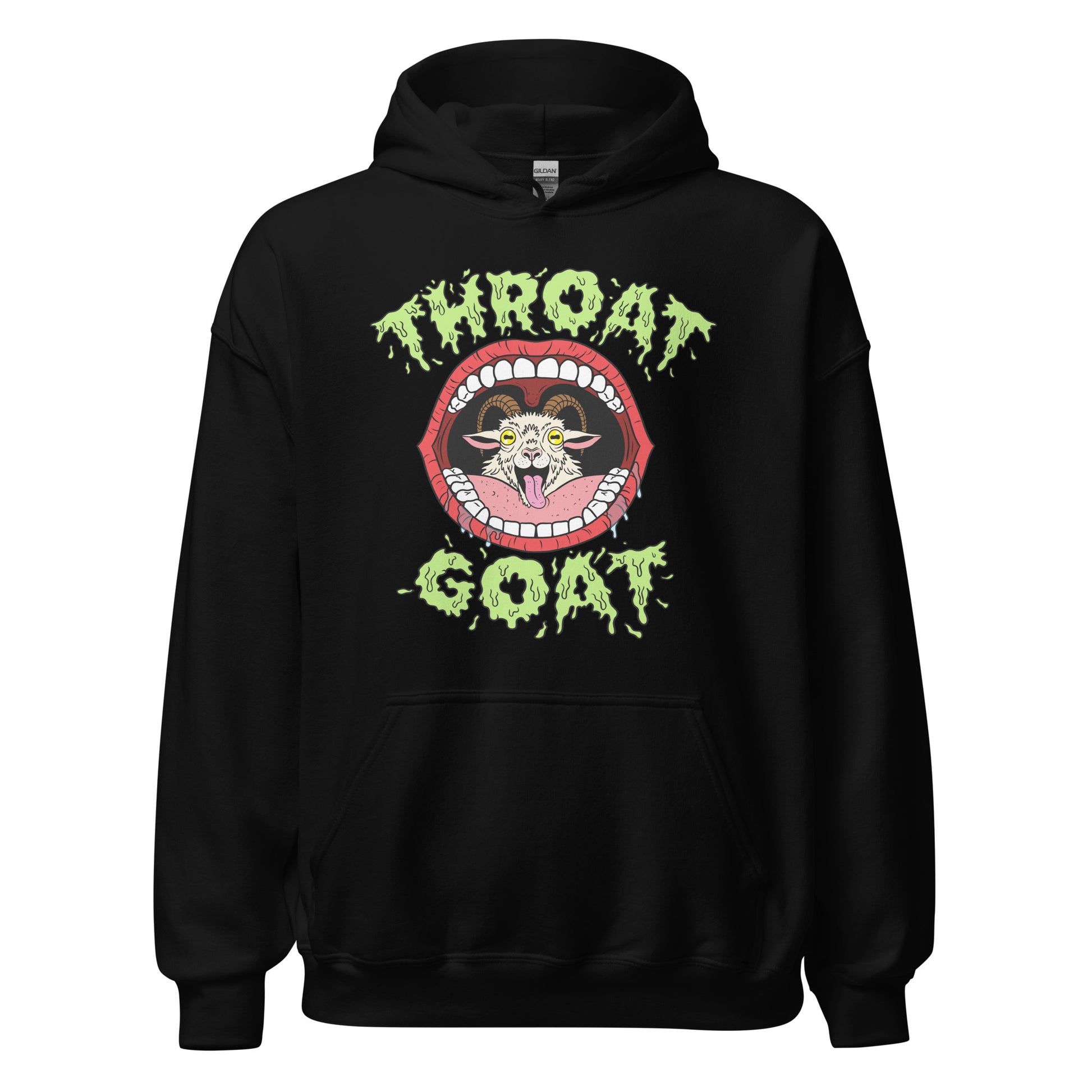 black throat goat hoodie 