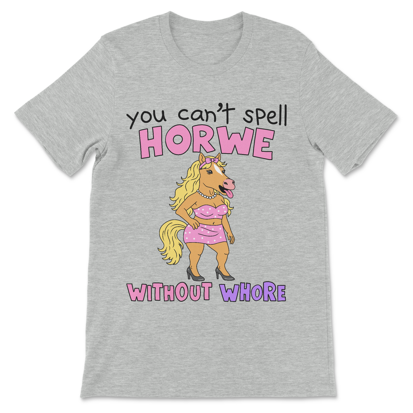 a weird shirt for women that is slutty and inappropriate 
