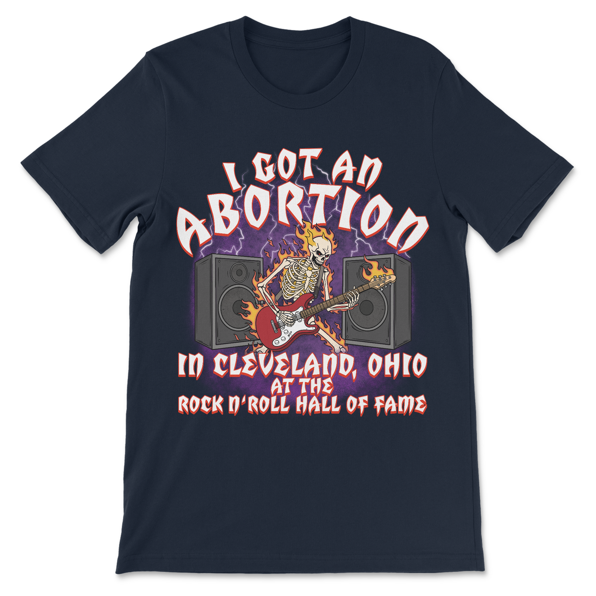 Horrible dark humor shirt with Rock n’ Roll Hall of Fame phrase
