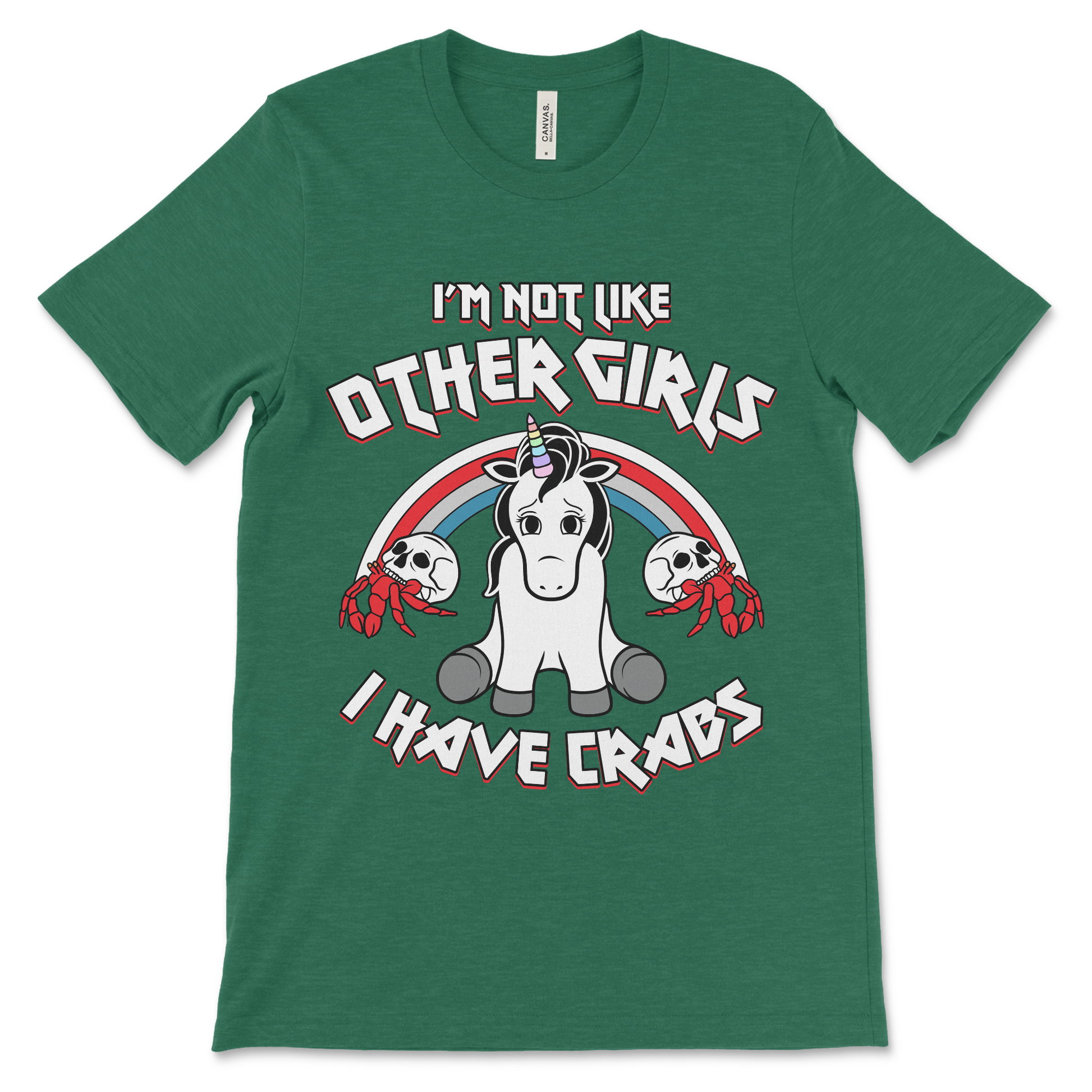 NSFW bachelorette shirt with vulgar crab joke design