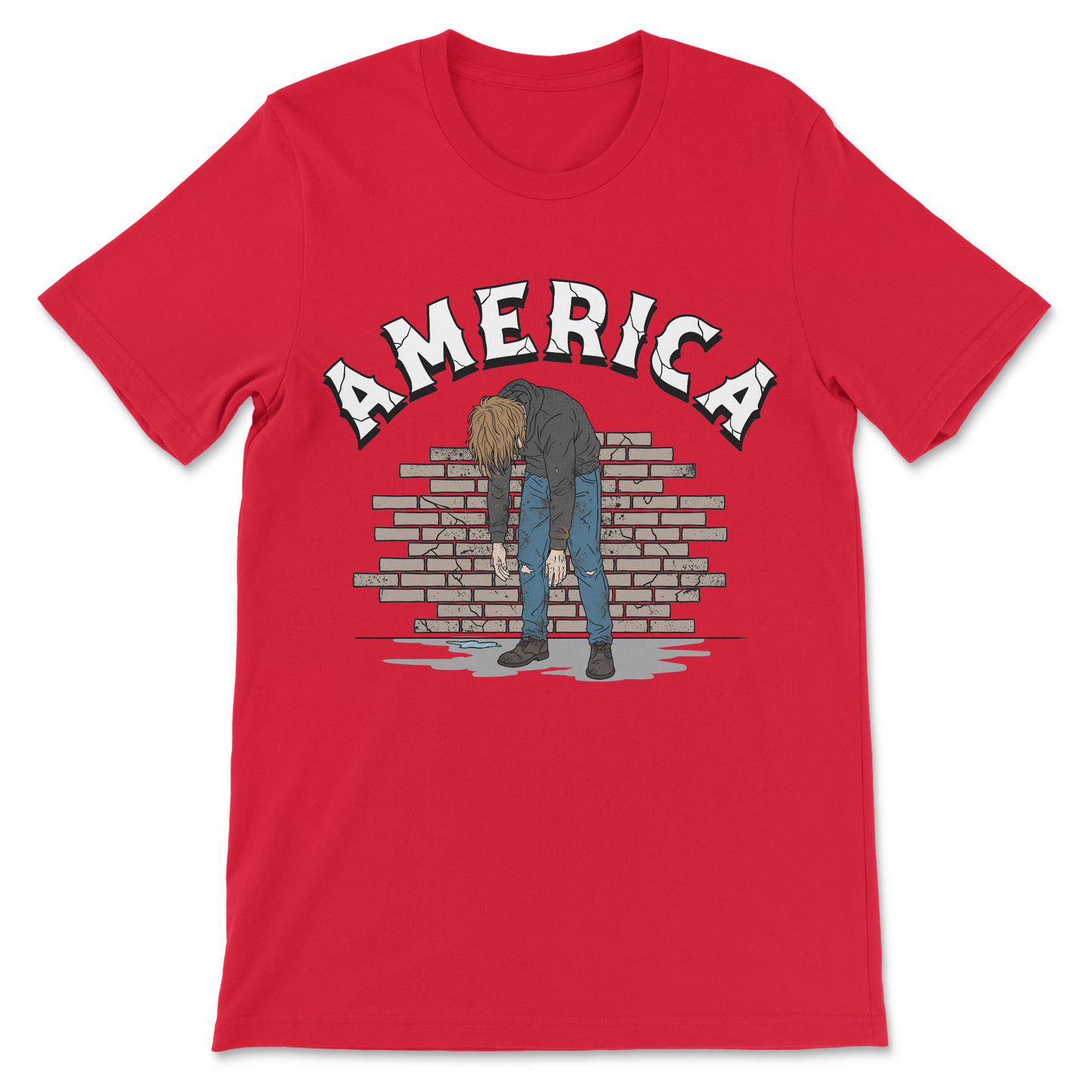Offensive cynical America shirt

