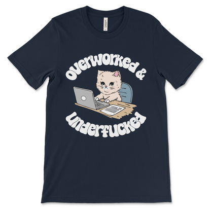 Dirty offensive shirt for adults, funny kitten meme graphic.