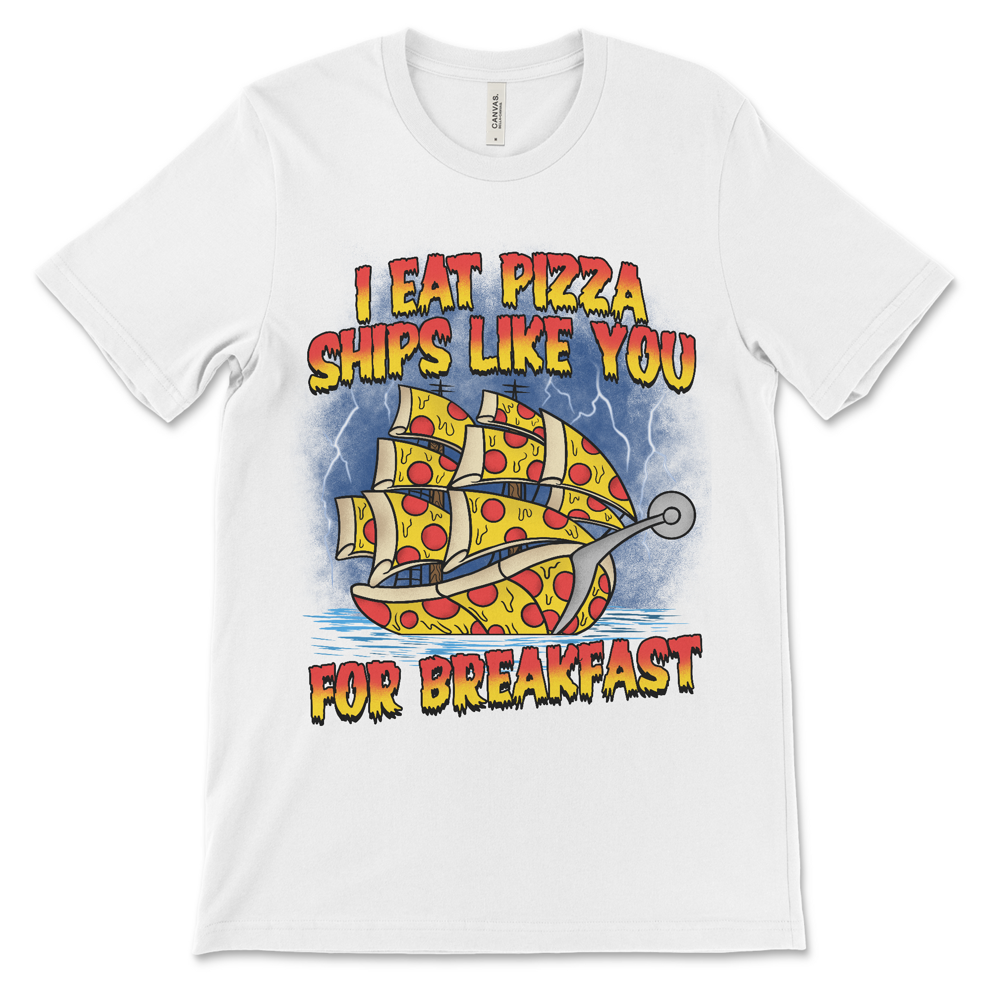 pizza Meme shirt for fans of absurd jokes and ironic designs.