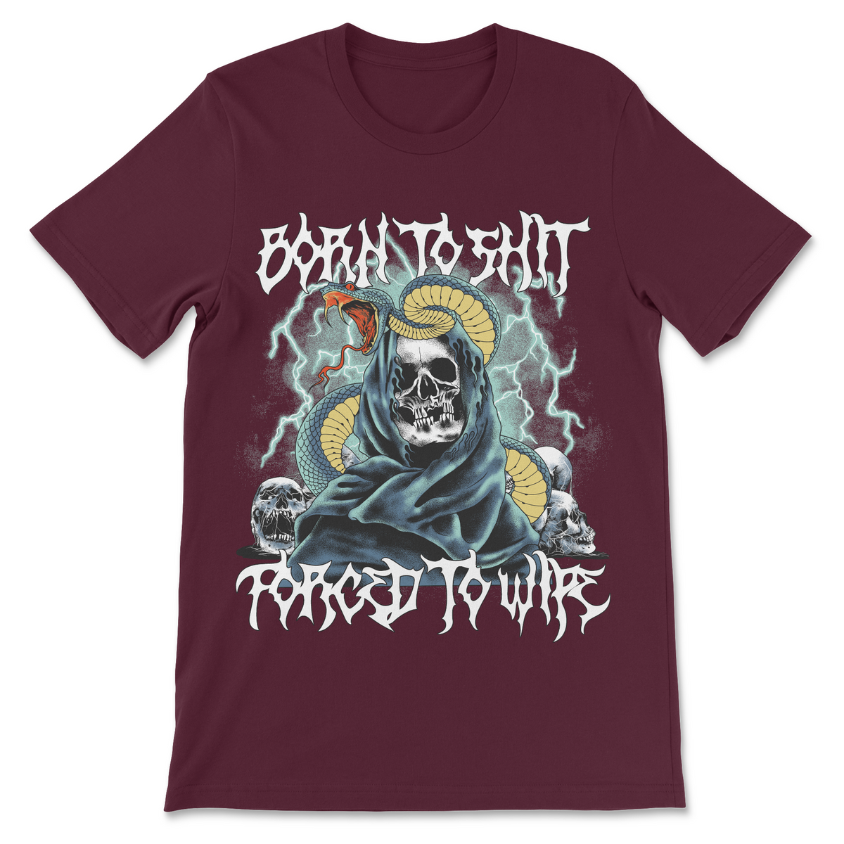 Funny meme t-shirt featuring stupid toilet humor slogan