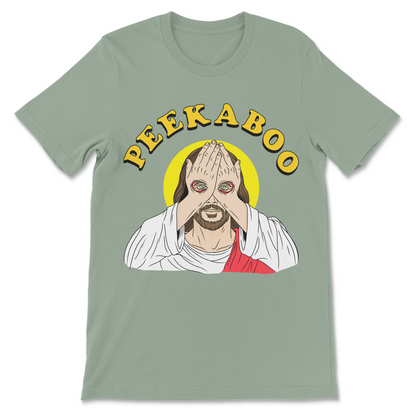 absurd and funny Jesus meme tee