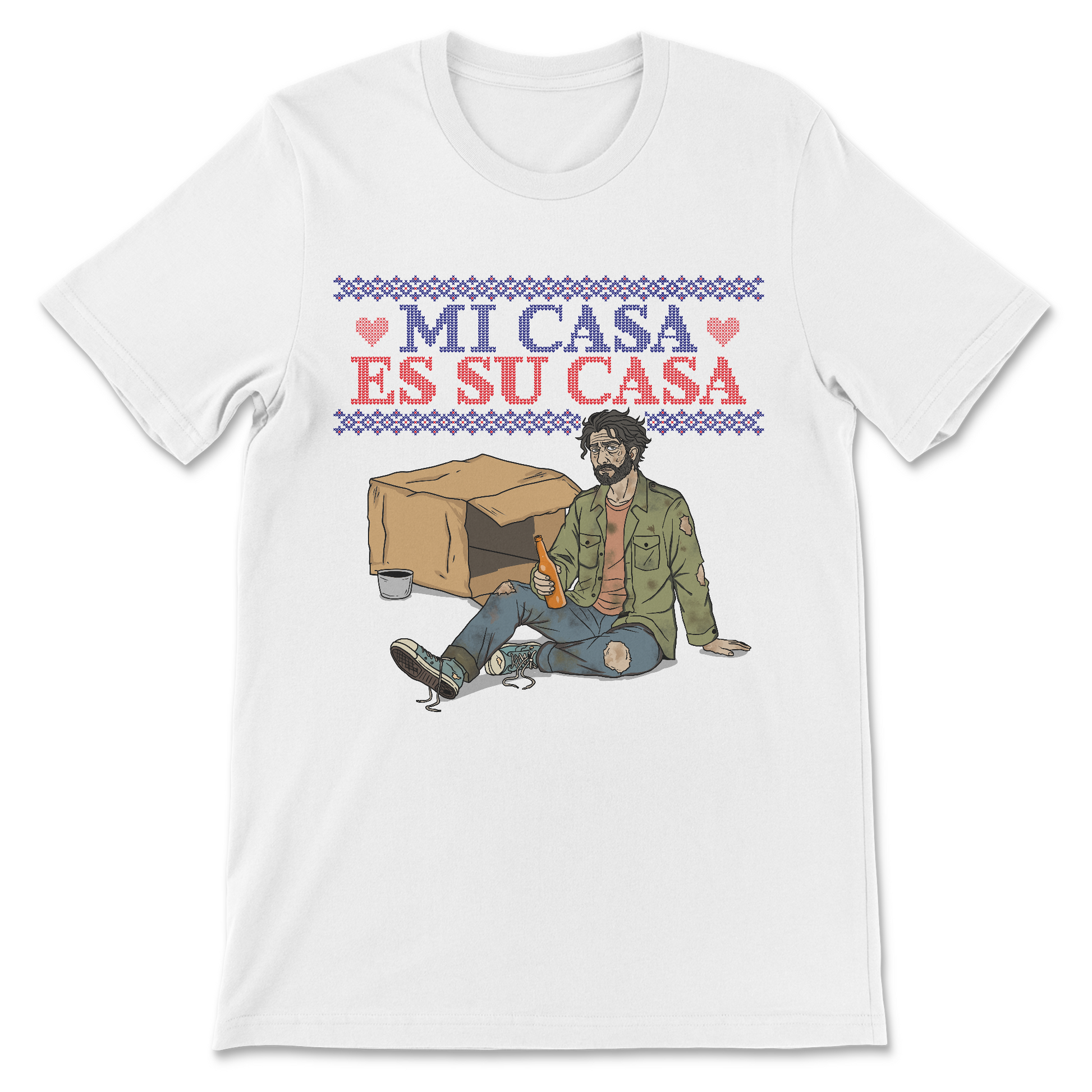 funny Spanish shirt about the housing crisis and affordability 