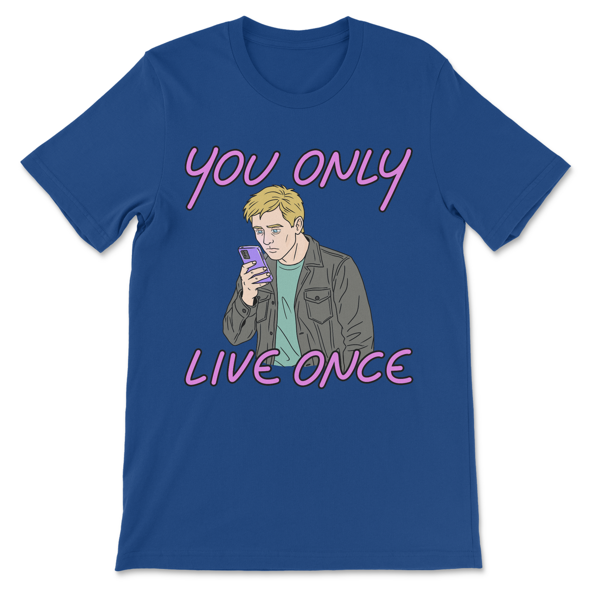 funny ironic tshirt about social media addiction