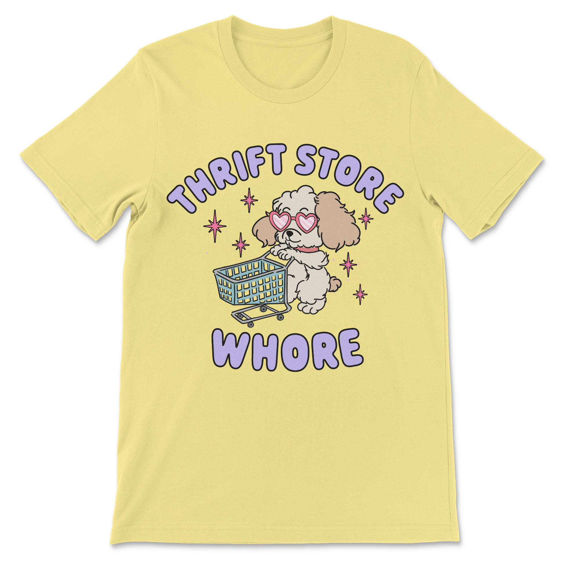 inappropriate thrift shopping humor t shirt
