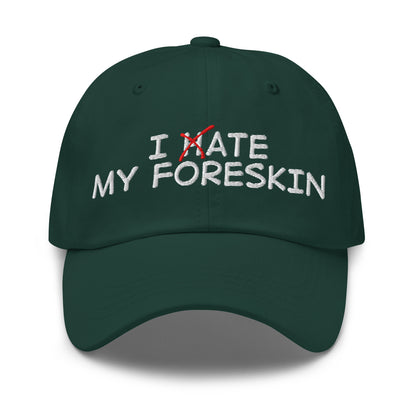 offensive foreskin dad hat