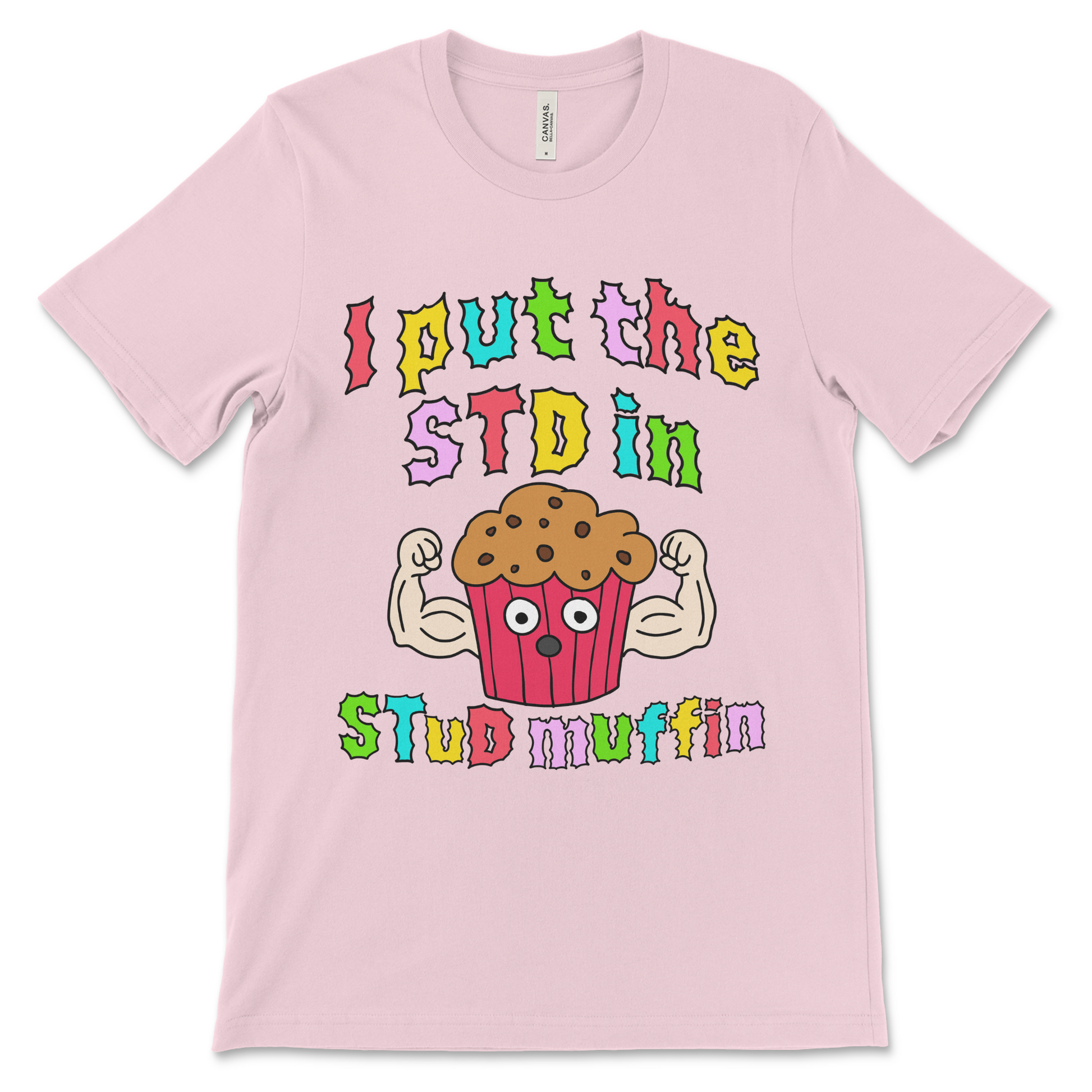 Dirty sex joke shirt – I put the STD in stud muffin adult humor tee