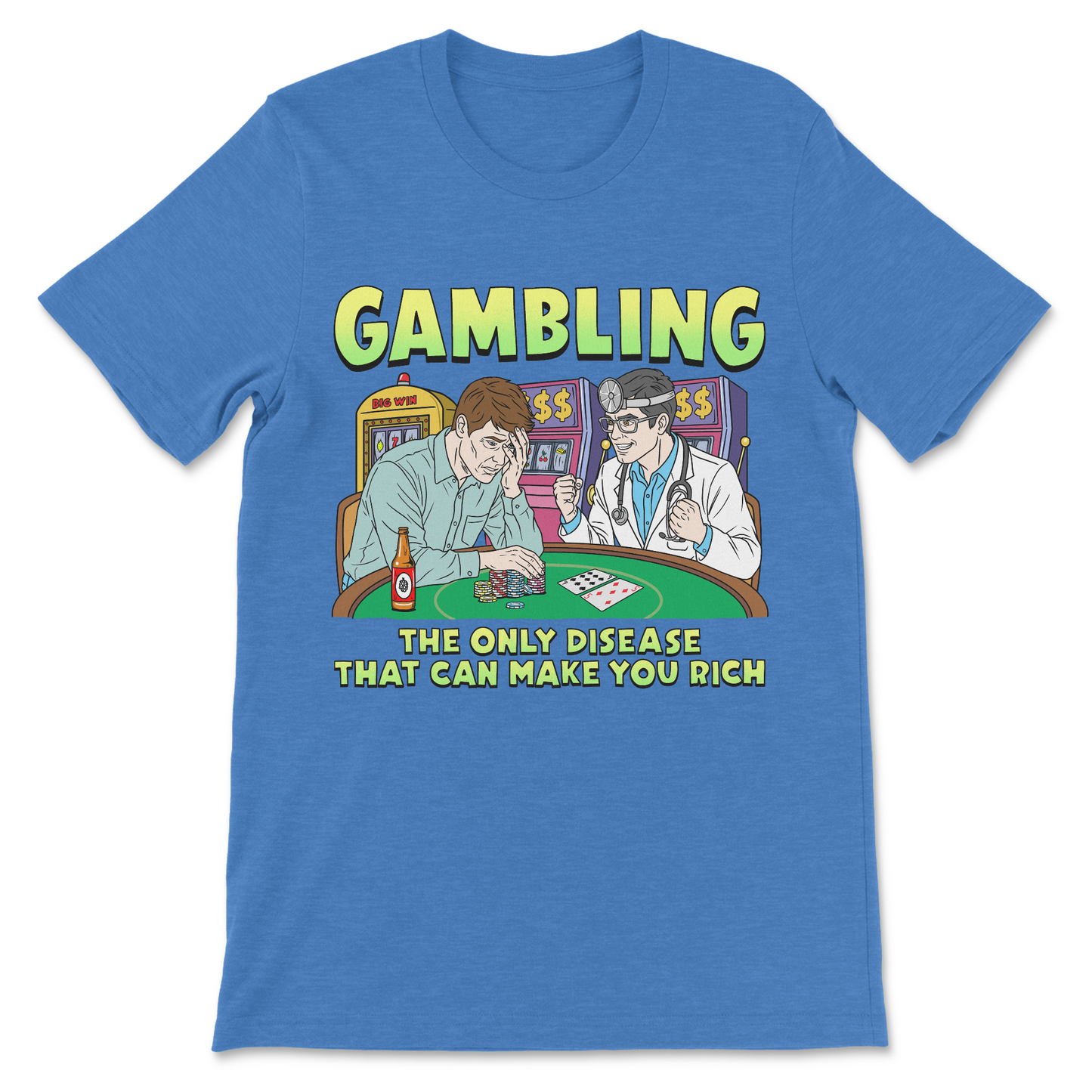 funny dark humor gambling gift 