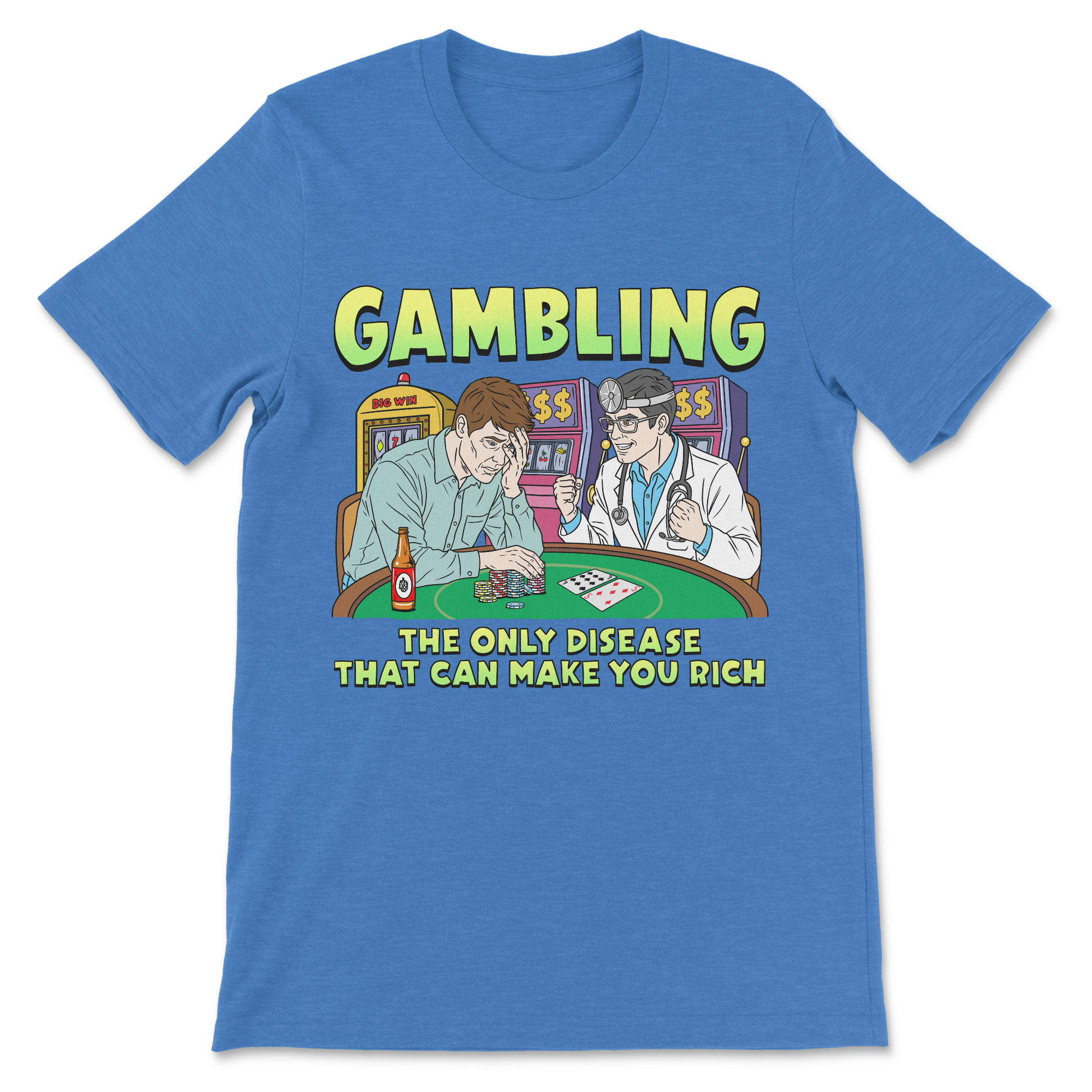 funny dark humor gambling gift 
