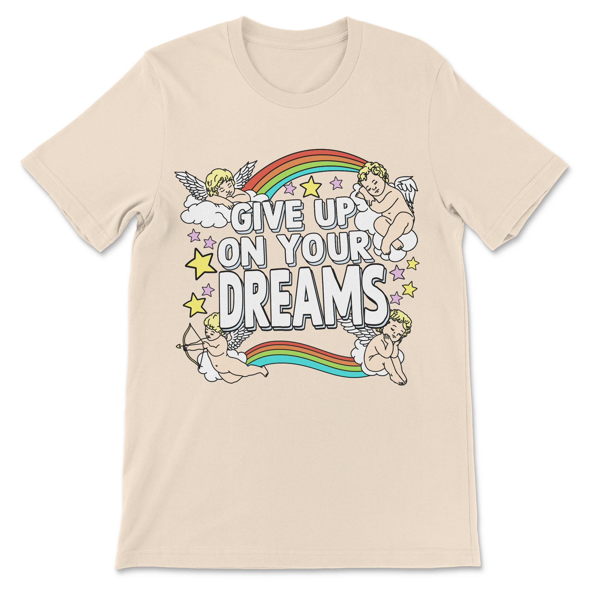 give up on your dreams meme shirt sarcastic humor tee
