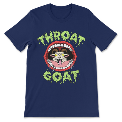Surreal offensive throat goat t-shirt
