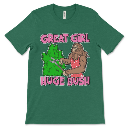 Inappropriate dirty humor shirt with offensive slogan for adults.
